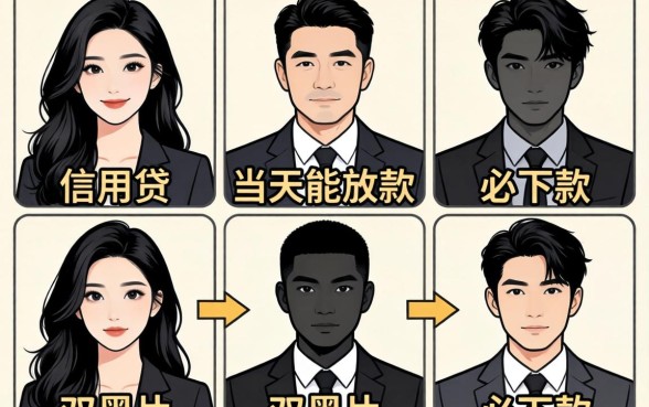 信用贷当天能放款，归纳五个双黑户必下款的口子