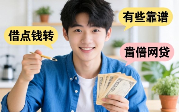 刚满20岁想借点钱周转，有哪些靠谱的网贷推荐吗？
