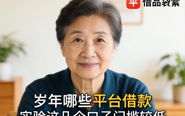 60岁可以在哪些平台借款？实测这几个口子门槛较低