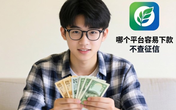 刚满十八岁想借点钱周转，哪个平台容易下款且不查征信？