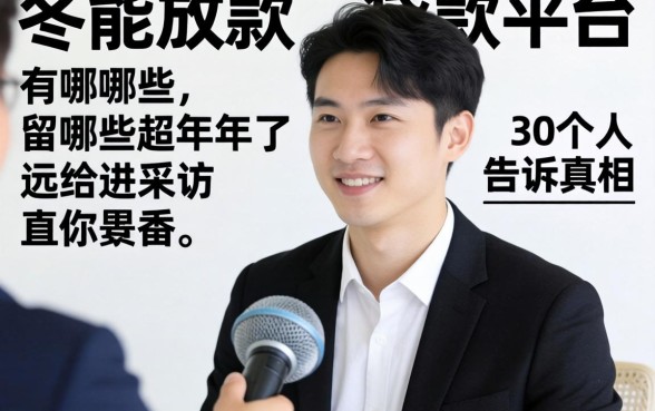 2026年能放款的贷款平台有哪些？我采访了30个人告诉你真相