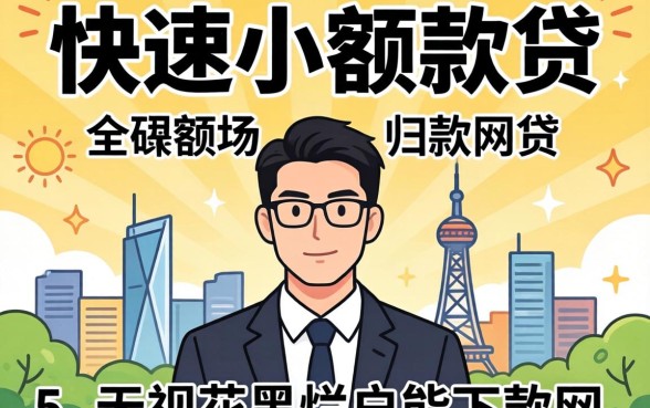 个人快速小额款贷,归纳5个无视花黑烂户能下款的网贷