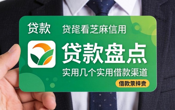 什么贷款是看芝麻信用？盘点几个实用的借款渠道