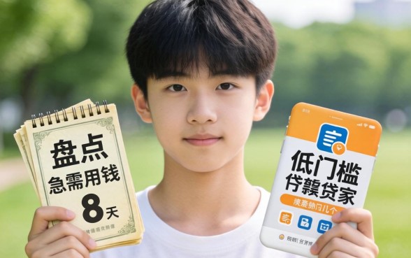 刚满18岁急需用钱？盘点几个低门槛小额贷款