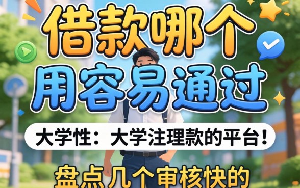 大学生借款哪个最容易通过?盘点几个审核快的平台