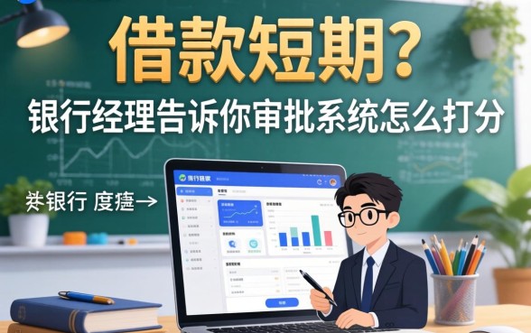 什么上借款短期的？银行经理告诉你审批系统怎么打分