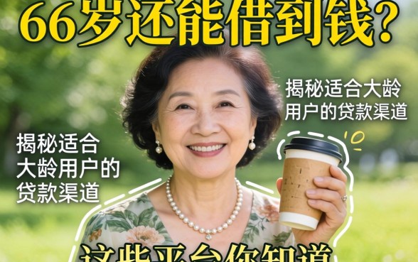 56岁还能借到钱吗？揭秘适合大龄用户的贷款渠道，这些平台你知道吗？