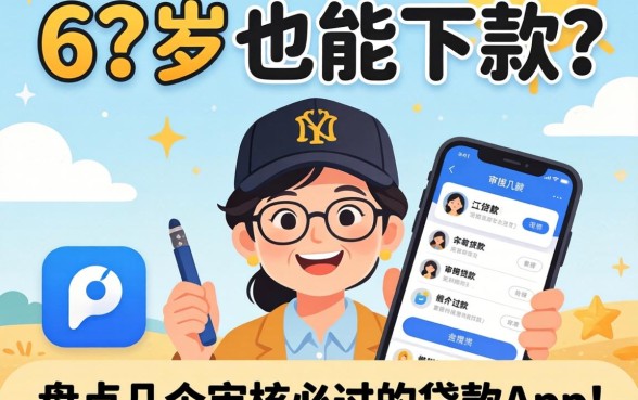 57岁也能下款？盘点几个审核必过的贷款app