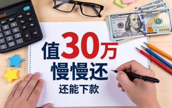 哪里可以借30万慢慢还？整理了几个还能下款的口子