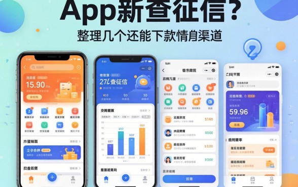 哪些app不查征信？整理了几个还能下款的渠道