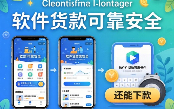 哪些软件贷款可靠安全？整理了几个还能下款的渠道
