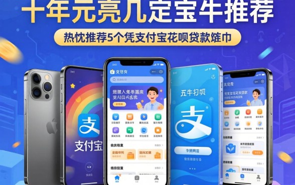 一千元左右手机推荐,热忱推荐5个凭支付宝花呗贷款的平台