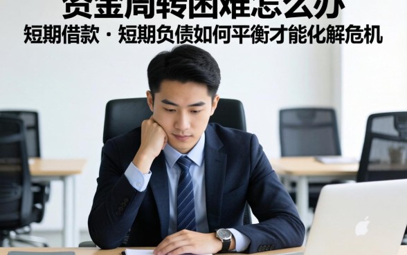 企业资金周转困难怎么办？短期借款与短期负债如何平衡才能化解危机？