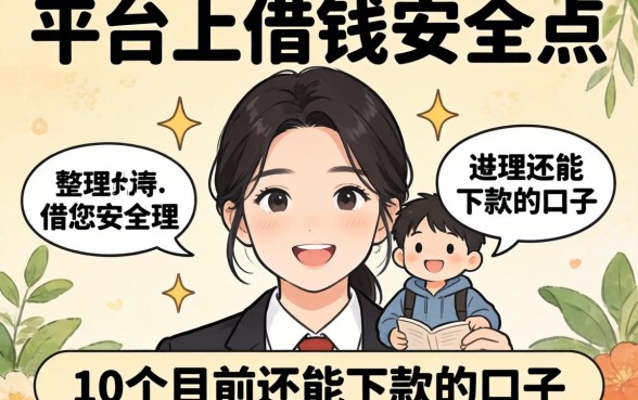 在什么平台上借钱安全点？整理了10个目前还能下款的口子