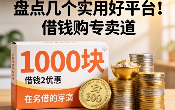 哪里可以借1000块平台?盘点几个实用的借钱渠道