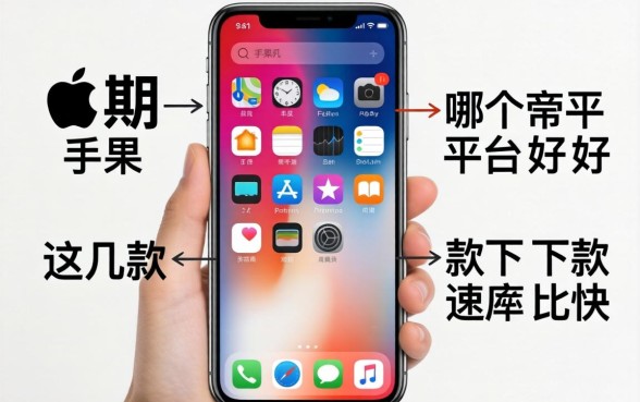 分期苹果手机哪个平台好？这几款下款速度比较快