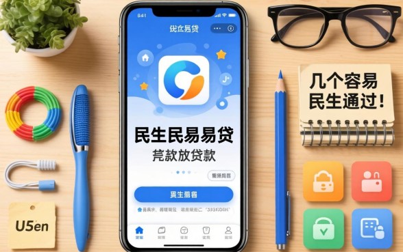像民生民易易贷一样的贷款软件:整理了几个容易通过的