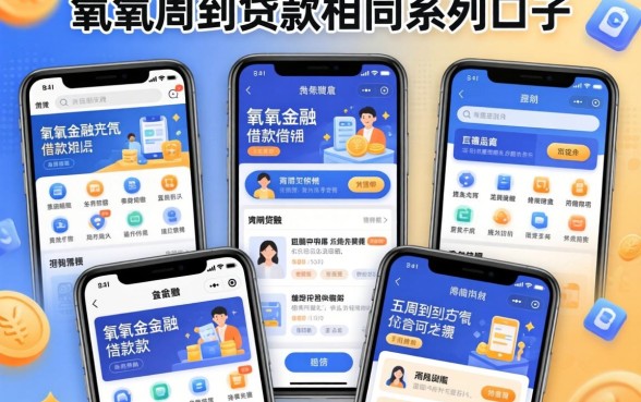 像有氧金融的借款软件，概括五个周周到贷款相同系列的口子