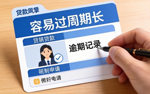 分享几个容易过周期长的贷款,有逾期记录的也能申请