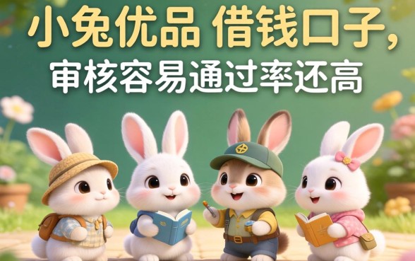 发现几个像小兔优品的借钱口子，审核容易通过率还高