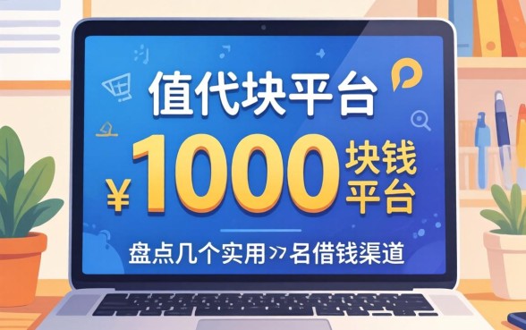 哪里可以借1000块平台?盘点几个实用的借钱渠道