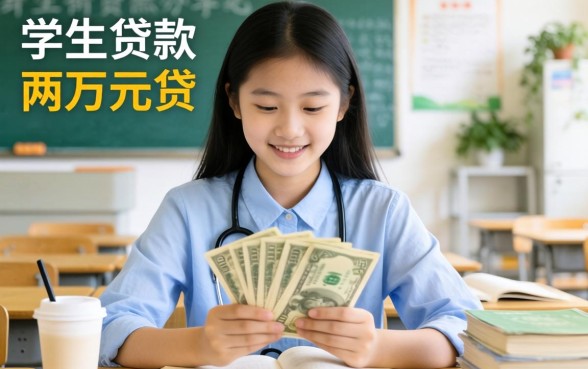 大学生急需用钱怎么办？学生贷款两万元怎么贷才安全靠谱？