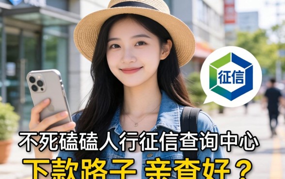 分享几个不用死磕人行征信查询中心的下款路子，亲测好用