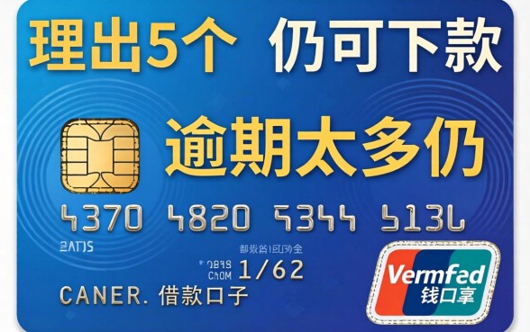 信用卡可以借钱用吗-，理出5个逾期太多仍可下款的口子