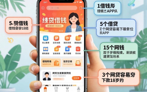 2026最好借钱的手机app，详尽说明5个网贷容易下款18岁的app