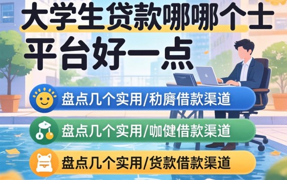 大学生贷款哪个平台好一点？盘点几个实用的借款渠道