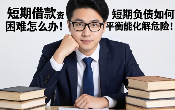 企业资金周转困难怎么办？短期借款与短期负债如何平衡才能化解危机？