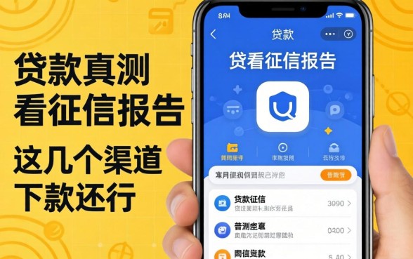 哪些贷款的app不看征信报告？实测这几个渠道下款还行