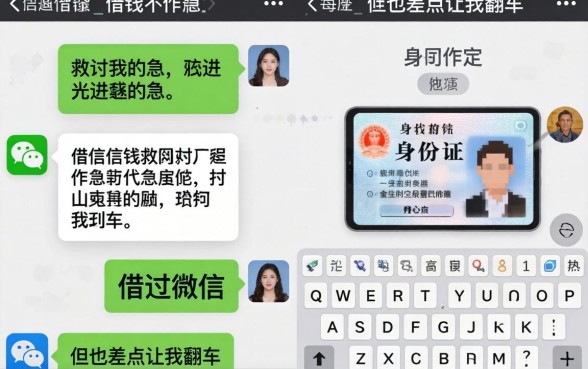 只凭微信和身份证借钱软件救过我的急，但也差点让我翻车