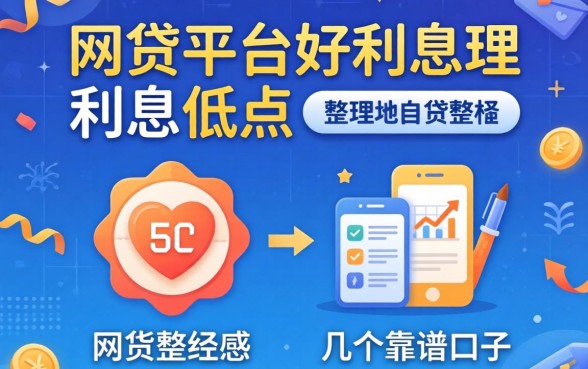 什么网贷平台好通过利息低点？整理了几个靠谱的口子