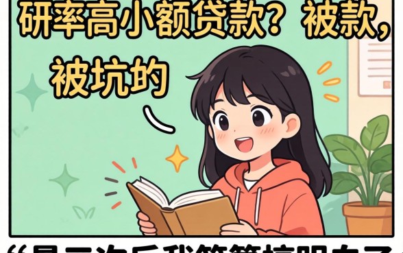 什么通过率高小额贷款?被坑三次后我总算搞明白了