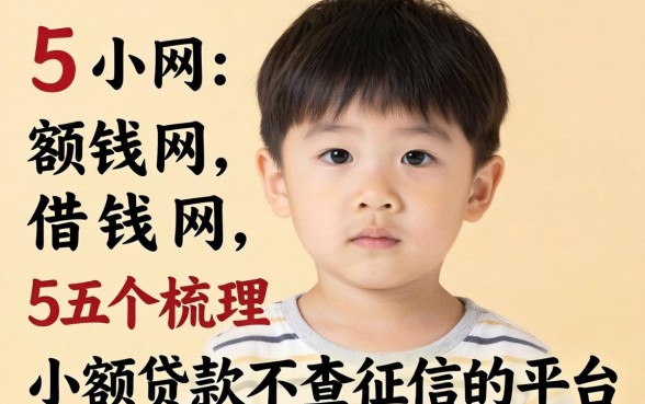 15岁小额借钱网,梳理五个小额贷款不查征信的平台