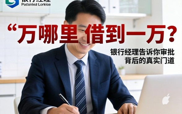 借三万哪里能借到一万?银行经理告诉你审批背后的真实门道