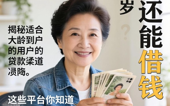 56岁还能借到钱吗？揭秘适合大龄用户的贷款渠道，这些平台你知道吗？