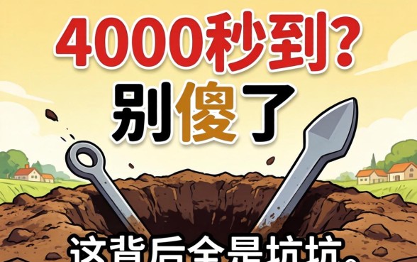 借钱4000秒到？别傻了，这背后全是坑