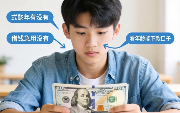 17岁未成年想借钱急用，有没有不看年龄能下款的口子？