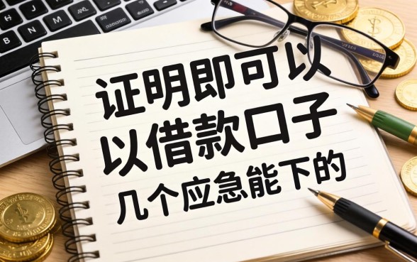 不要任何证明就可以借款的口子，整理了几个应急能下的