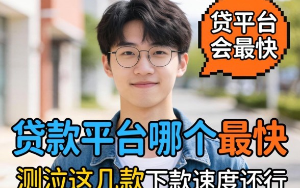 19岁贷款平台哪个最快？实测这几款下款速度还行