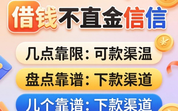 什么应用可以借钱不看征信的？盘点几个靠谱的下款渠道