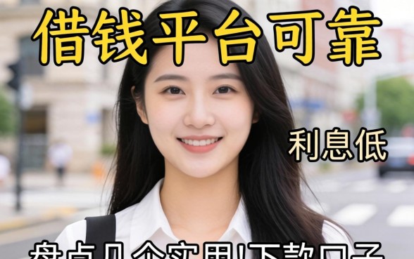 哪个借钱平台可靠,利息低？盘点几个实用的下款口子