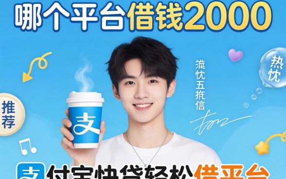 18岁可以在哪个平台借钱2000，热忱推荐五个支付宝快贷轻松借平台