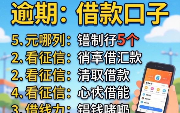 不看逾期的借款口子有哪些，胪列5个不看征信的借钱软件