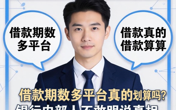 借款期数多的平台真的划算吗？银行内部人不敢明说的真相