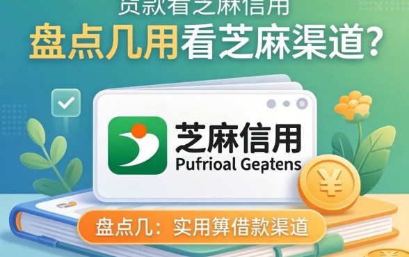 什么贷款是看芝麻信用？盘点几个实用的借款渠道