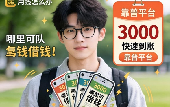 20岁急需用钱怎么办？哪里可以借钱3000快速到账？靠谱平台有哪些？
