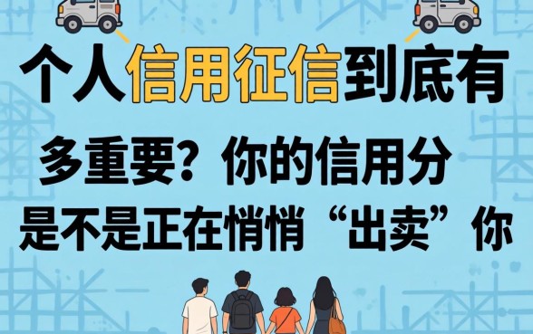 人行个人信用征信到底有多重要？你的信用分是不是正在悄悄“出卖”你？